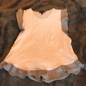 J Crew Flowy butterfly shirt